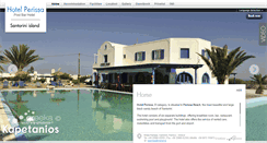 Desktop Screenshot of hotelperissa.com